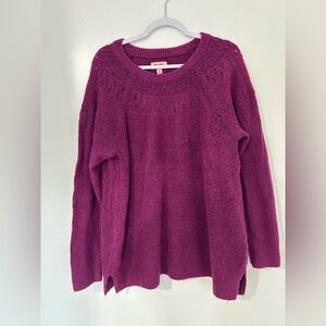 EVRI Rich‎ Purple Knitwear